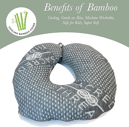 Miniatura 3 de Sacred Thread Almohada de viaje  Almohada de apoyo para cabeza y cuello para viajes, ideal para aviones, automóviles, autobuses y trenes  Almohada