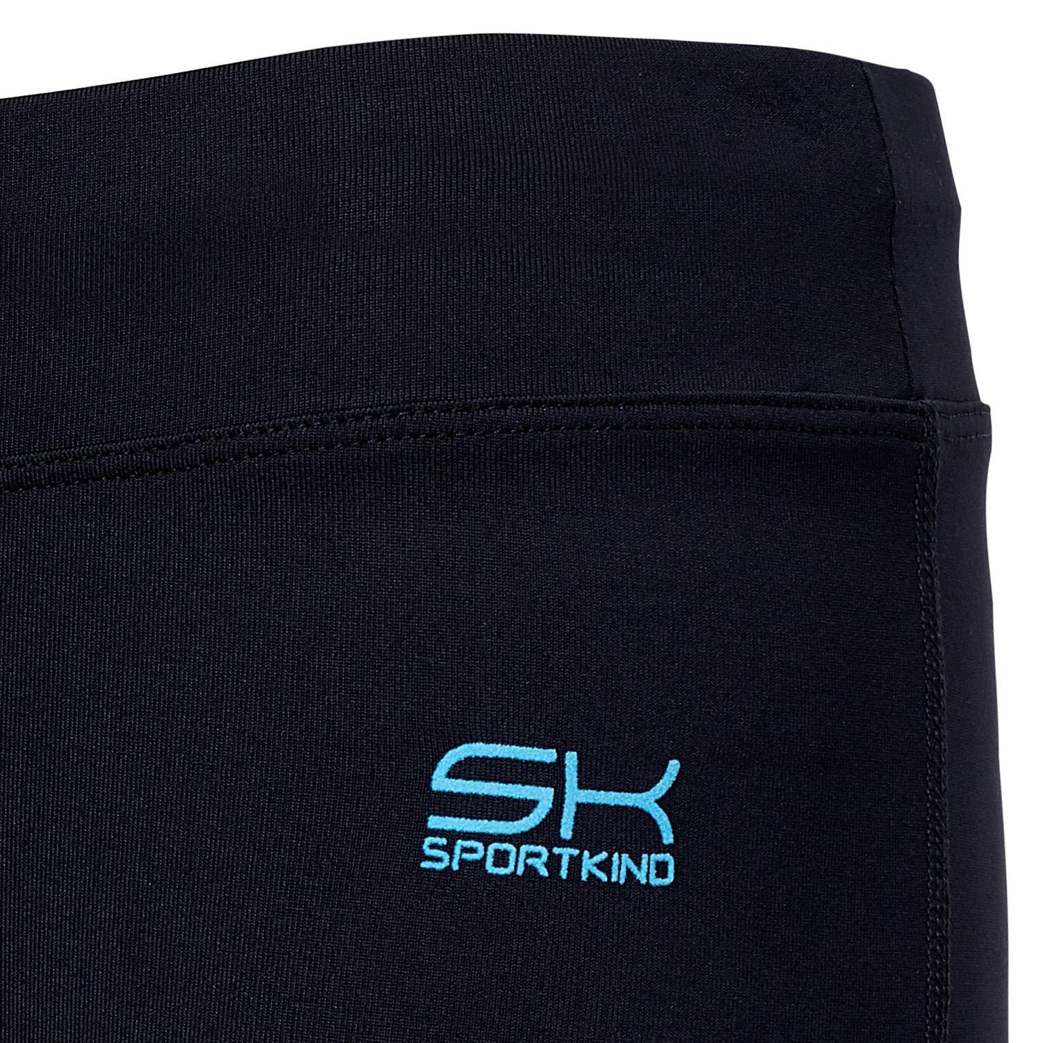 Sportkind Mädchen & Damen 34 Inch Flare Sport, Fitness Hose, Yogahose, Jazzpants extra lang