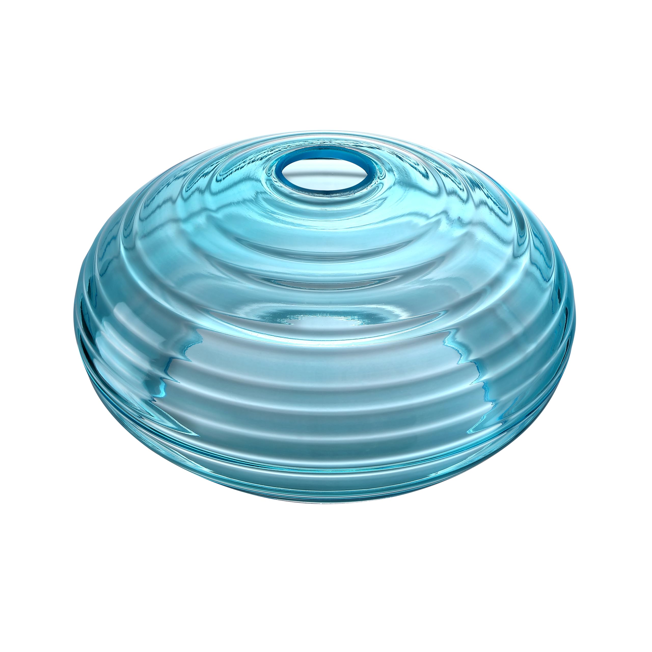 Dark Blue Glass Lampshade - Pendant Light Covers -1