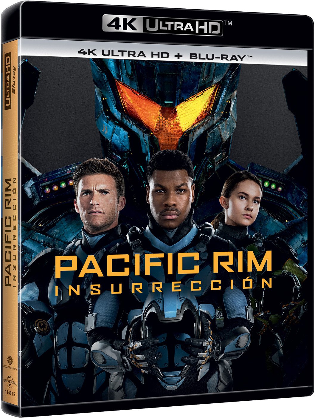 Pacific Rim: Insurrección 4K Ultra-HD + BD [Blu-ray]