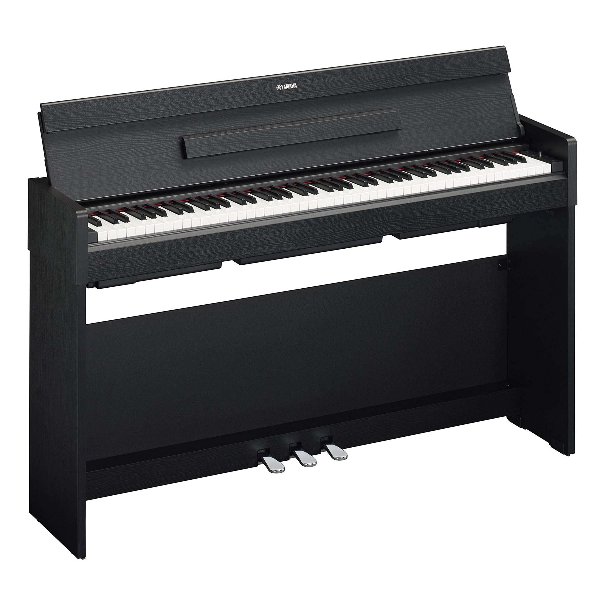 Yamaha Arius Digital Piano YDP-S34B – Pianoforte Digitale con Suono da Concerto – Connettore Host USB – Compatibile con l'Applicazione Gratuita Smart Pianist – Nero