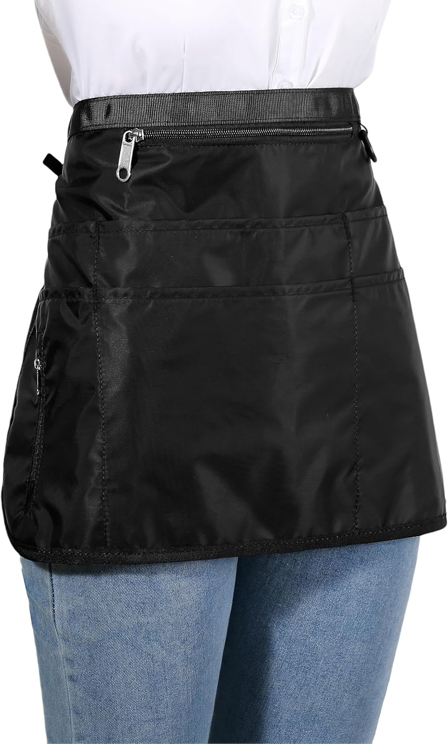 Cleaning Caddy Apron for Women with 7 Pockets, Professional Waterproof Housekeeping Work Apron