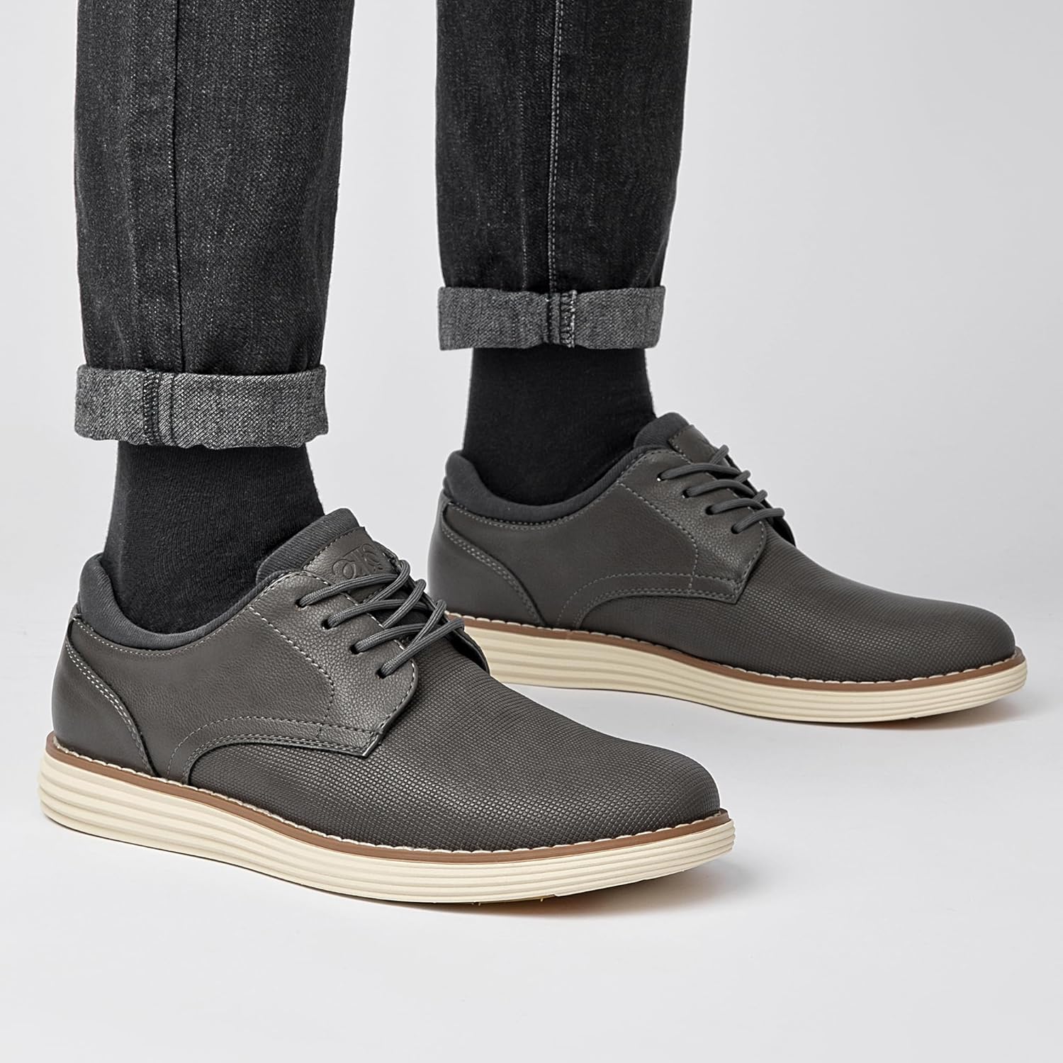 Men's Lightweight Dress Shoes Casual Dress Sneakers Business Casual Shoes Work Office Walking Oxfords - Image 7