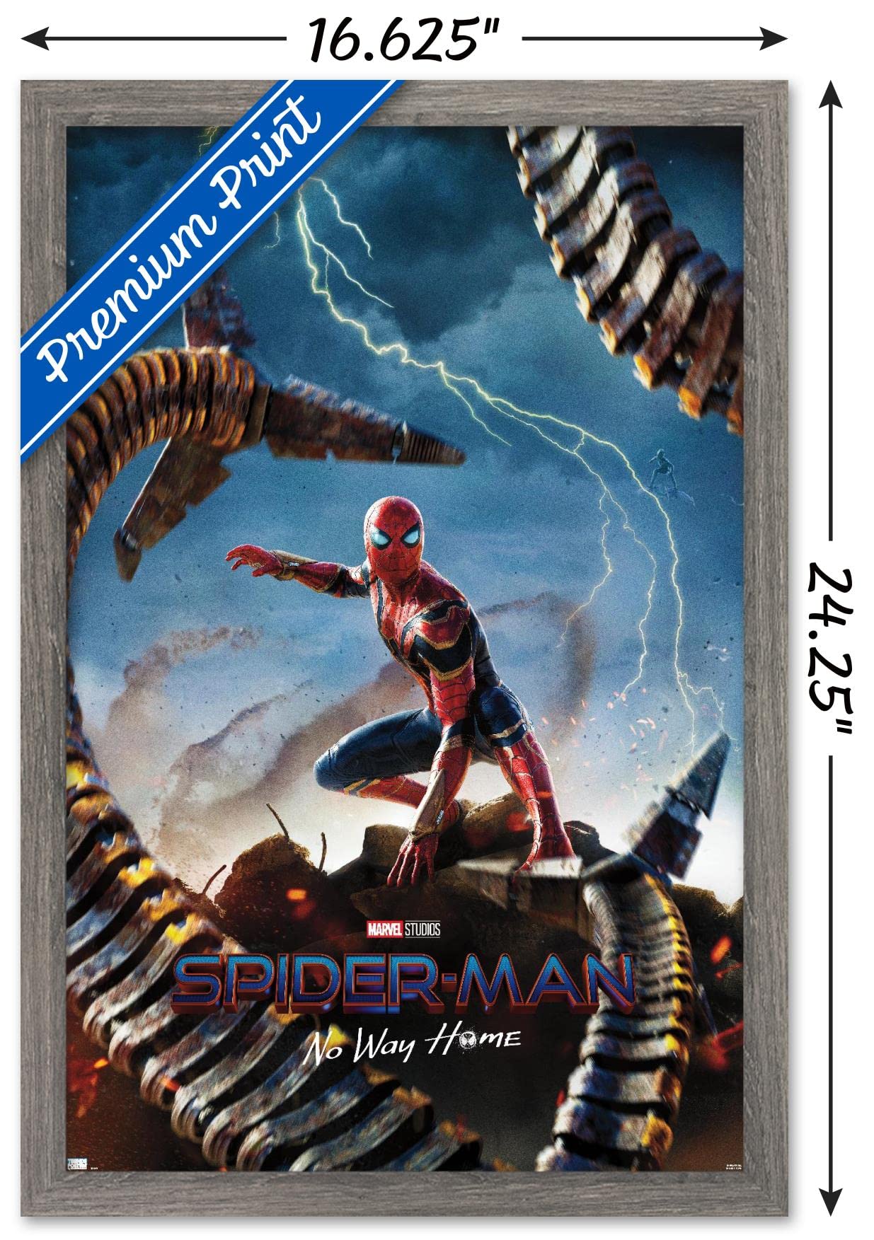 スパイダーマン No Way  限定ポスター Amazon.co.jp: Trends International マーベル スパイダーマン: No Way