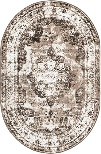 Miniatura 54 de Rugs.com - Alfombra de la colección Monte Carlo, alfombra de 4 x 6 pies de color azul medio perfecta para salas de estar, comedores grandes y