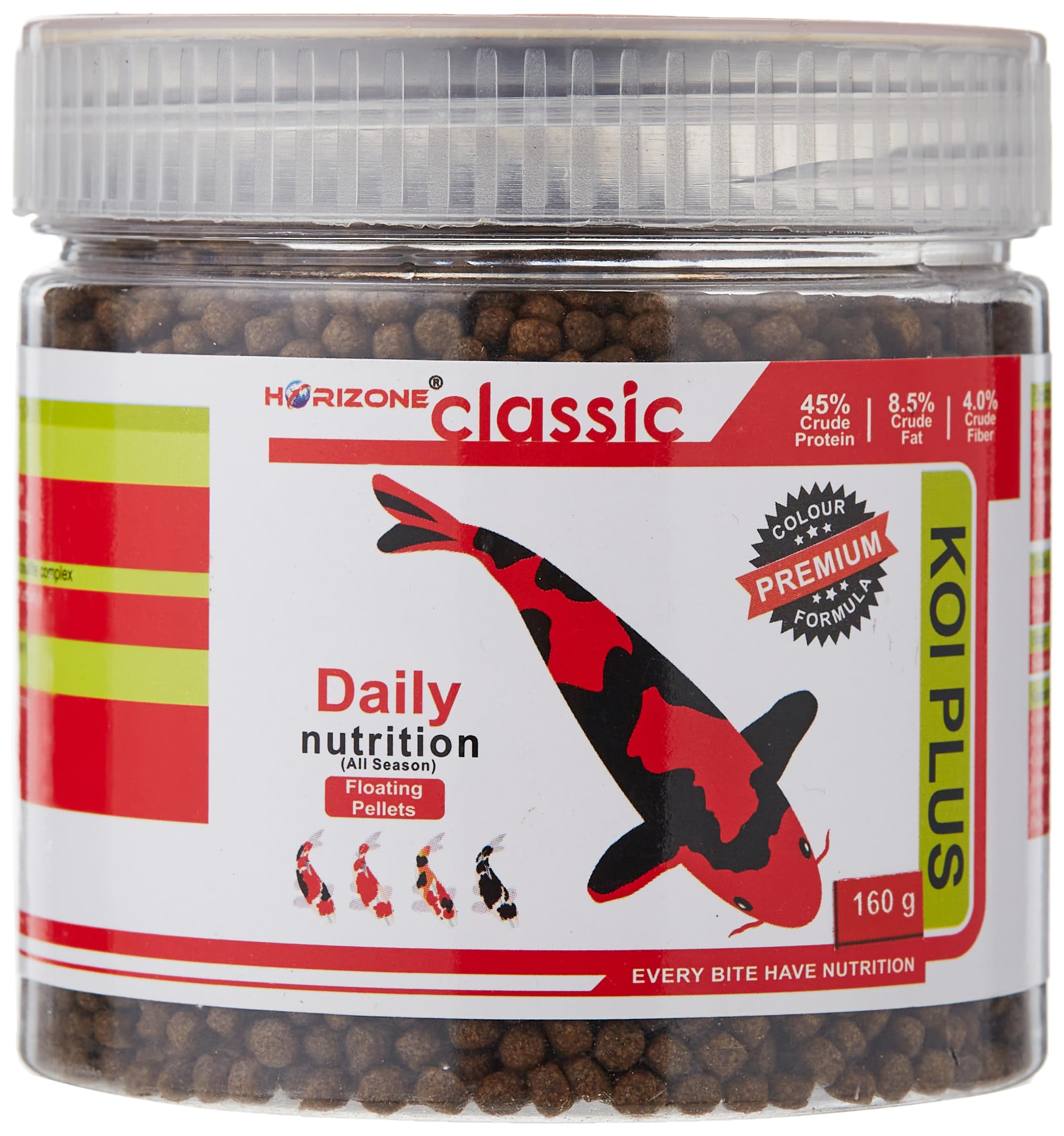 Horizone Classic Koi Daily Nutrition Weight - 160g
