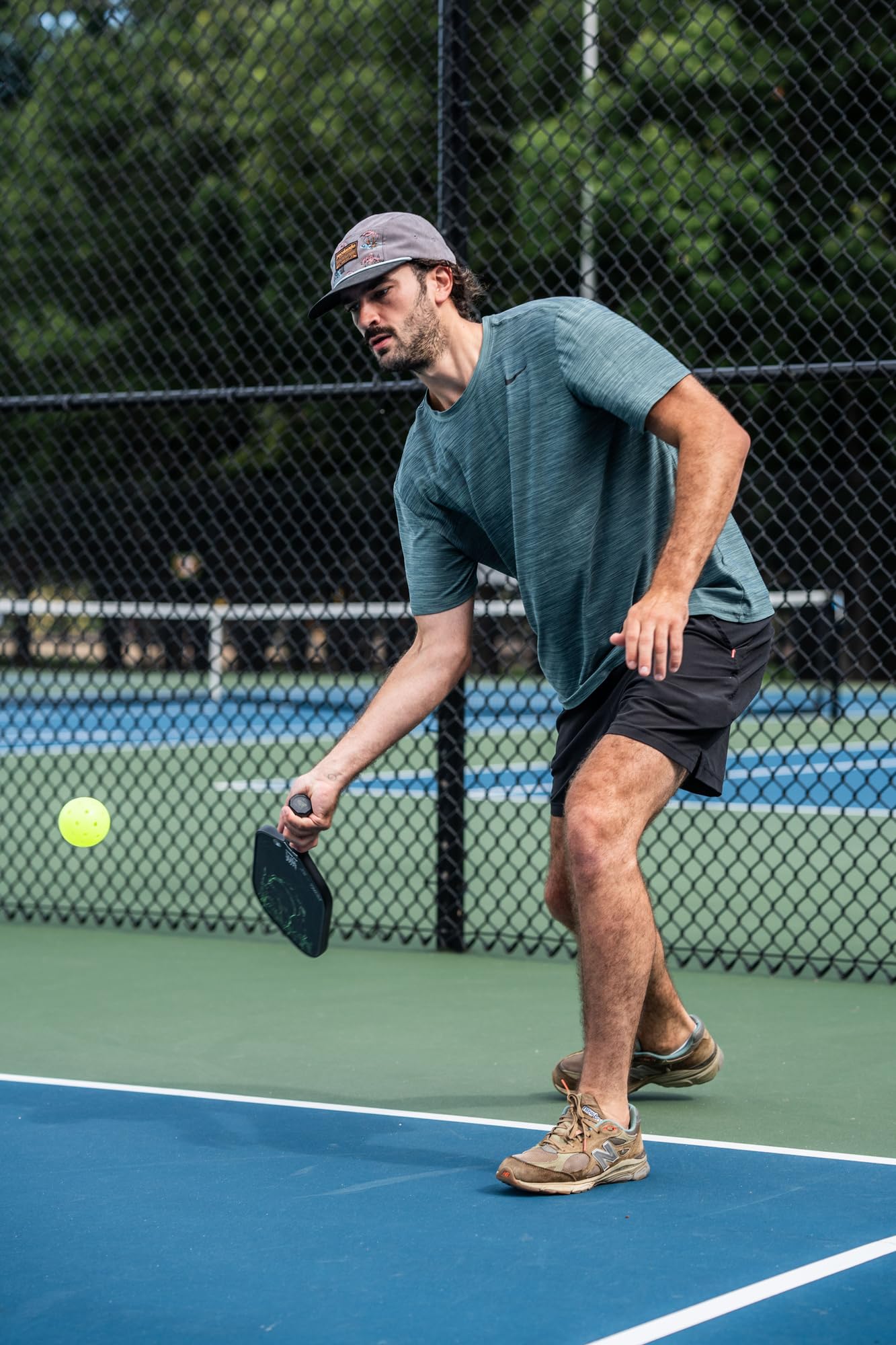 Wild Monkeys Prima 3K Midweight (8.2 oz) Carbon Fiber Pickleball Paddle with 15 mm Honeycomb core