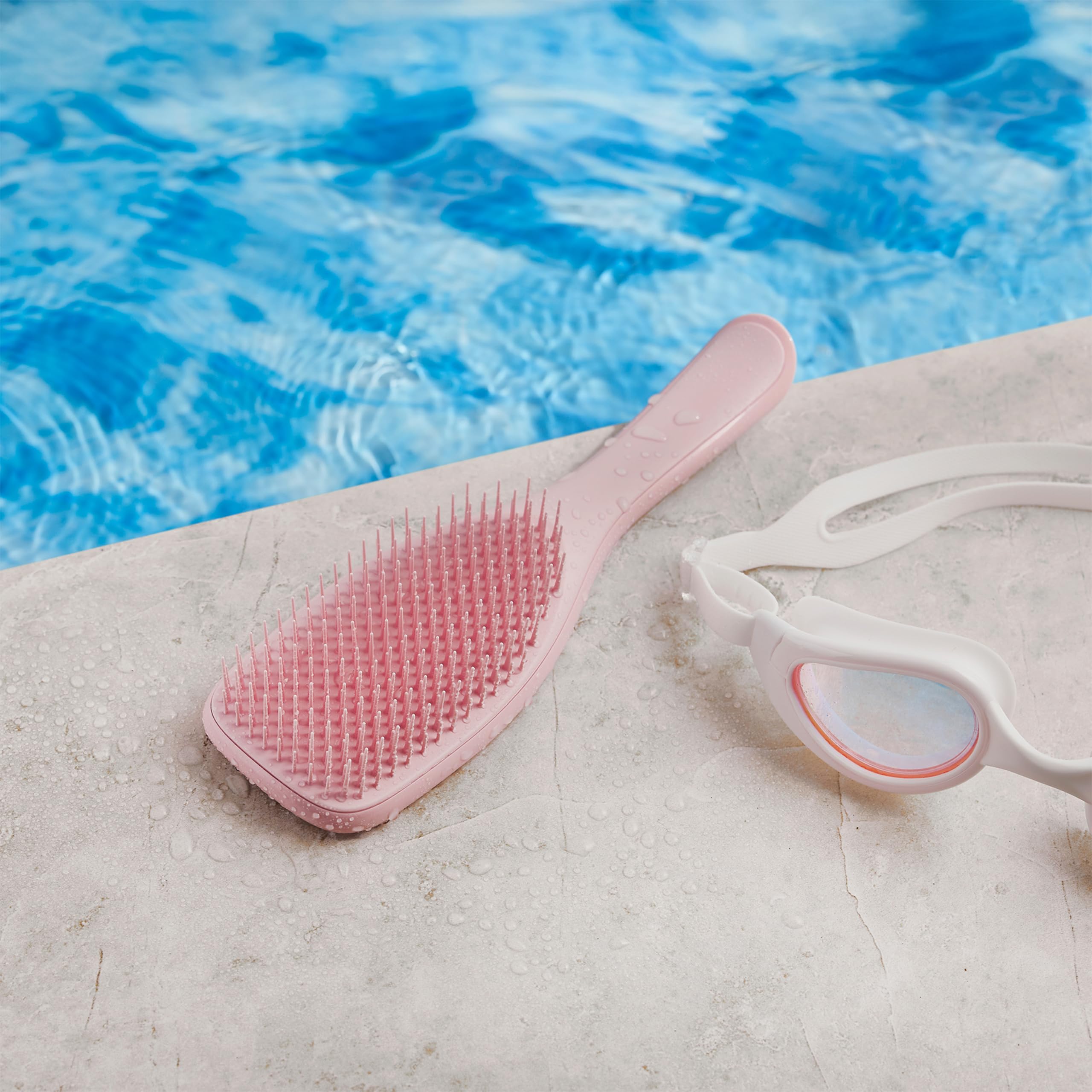 Tangle Teezer Ultimate Detangler Haarbürste – Für Nasses & Trockenes Haar – Entwirrungsbürste für Alle Haartypen – Zweistufige Borsten Reduzieren Haarbruch & Entfernen Knoten – Millennial Rosa - 5