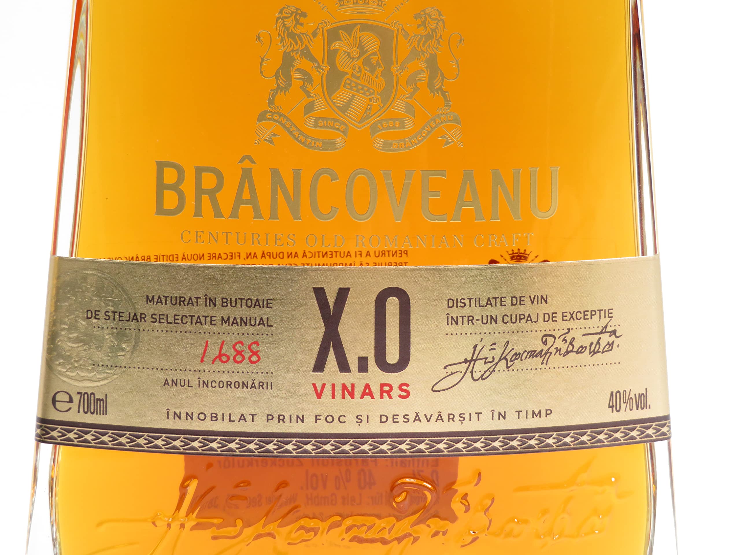 Brandy Brâncoveanu X.O 700ml | Amazon.com.br