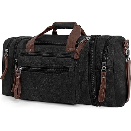 50L Canvas Duffel Bag for the Modern Man: Your Go-To Travel Companion