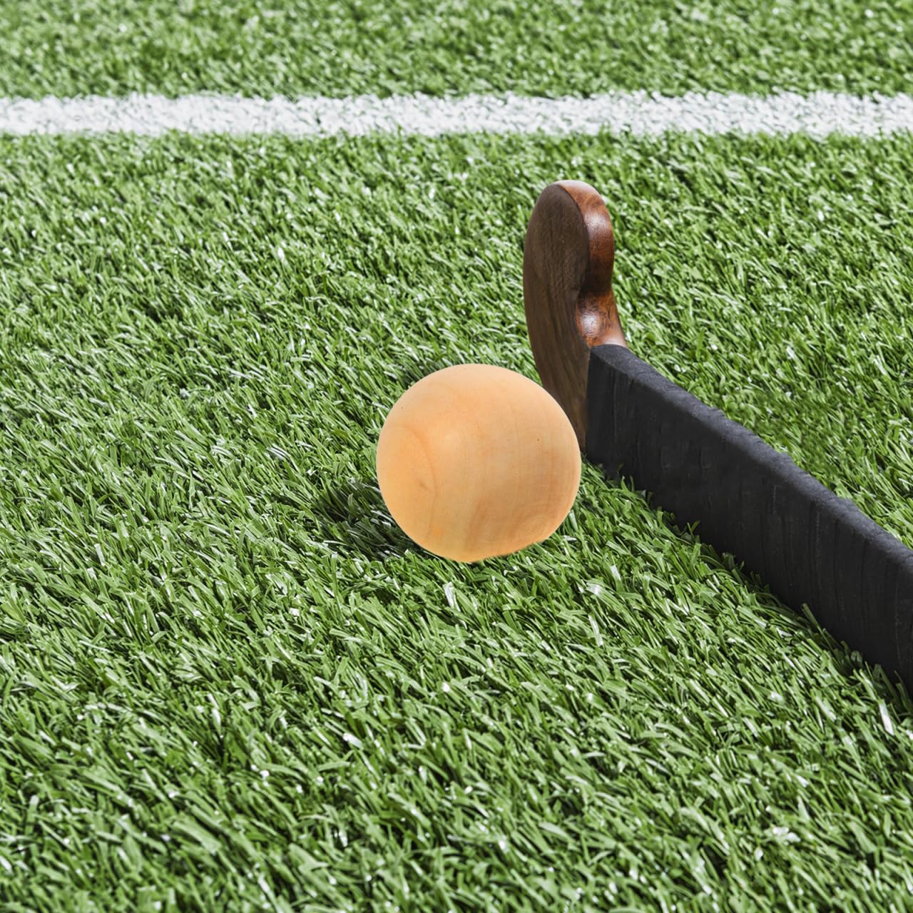 BESPORTBLE Lot de 15 balles de hockey en bois - Accessoire de hockey sur glace - Accessoire de hockey sur glace - Balles d'entraînement en bois - Pour l'extérieur - Beige