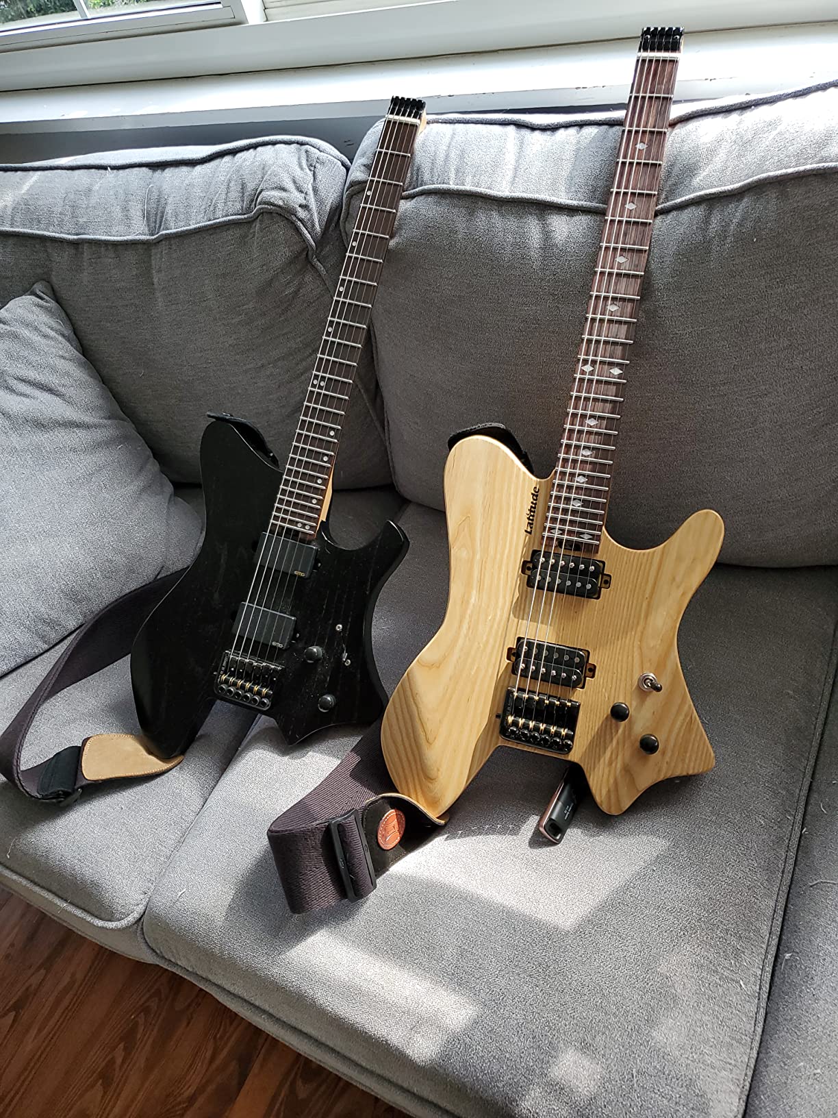 36/mo Finance Latitude Cardinal Headless Electric Guitar 6 String