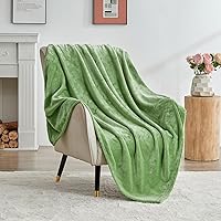 Vista 78 de SOCHOW Flannel Fleece Blanket Twin Size, All Season Lightweight Super Soft Cozy Blanket for Bed or Couch, Blue Coral, 60" X 80