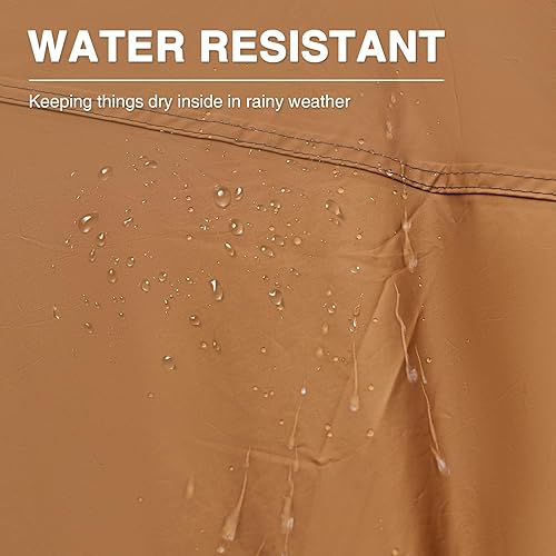 Miniatura 4 de EVER ADVANCED Tienda de campaña opaca para 6 personas, tienda de campaña instantánea para familia con lluvia, fácil instalación de los años 60,