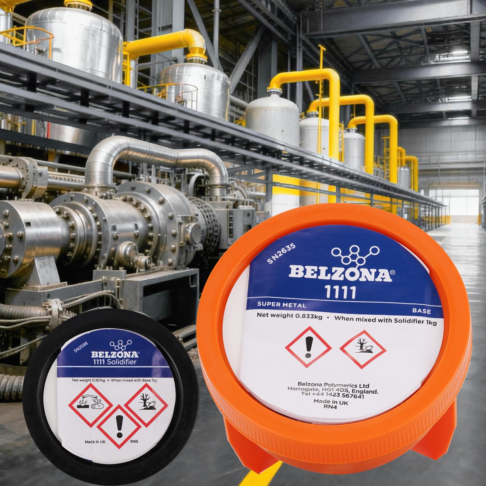 Belzona 1111 (Super Metal) Epoxid Metallreparatursystem