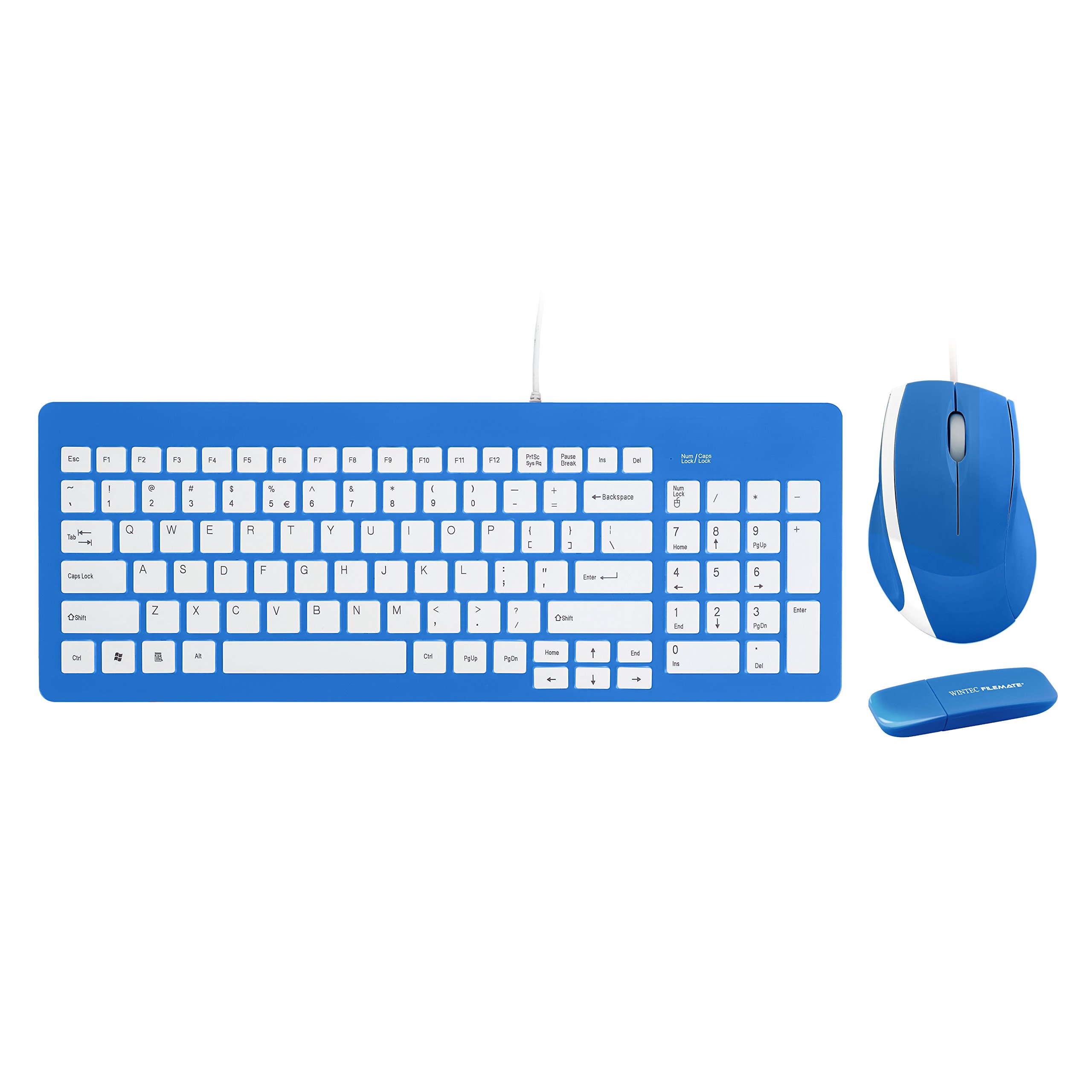 Filemate Imagine B2230 Bundle- K2210 Keyboard, M2210 Mouse, 4GB USB Drive (3FMNB2230UBL-FPS)