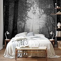 Vista 13 de artgeist Mural de Pared Forestal 154x122 pulg - Adhesivo de Pared Autoadhesivo para Despegar y Pegar, Adhesivo de Pared, Adhesivo de Foto