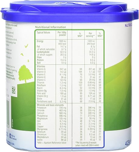 Miniatura 2 de Complan Nutritious Vitamina Rich Bebida Original Sabor 1499oz 7-8 Porciones