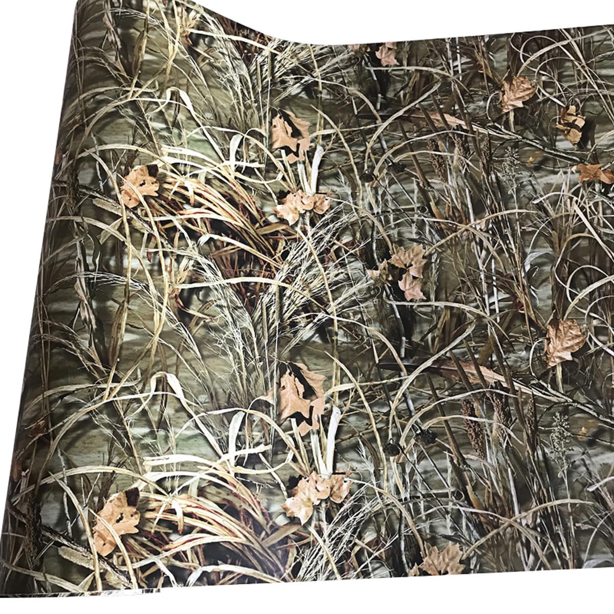 Vinilo camuflaje hierba sombra para tapar arañazos en coche de 10x152 cm