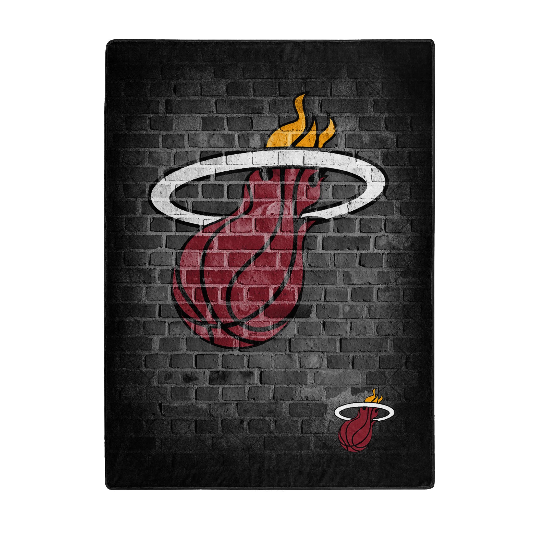 NORTHWEST NBA Miami Heat Raschel Throw Blanket, 60