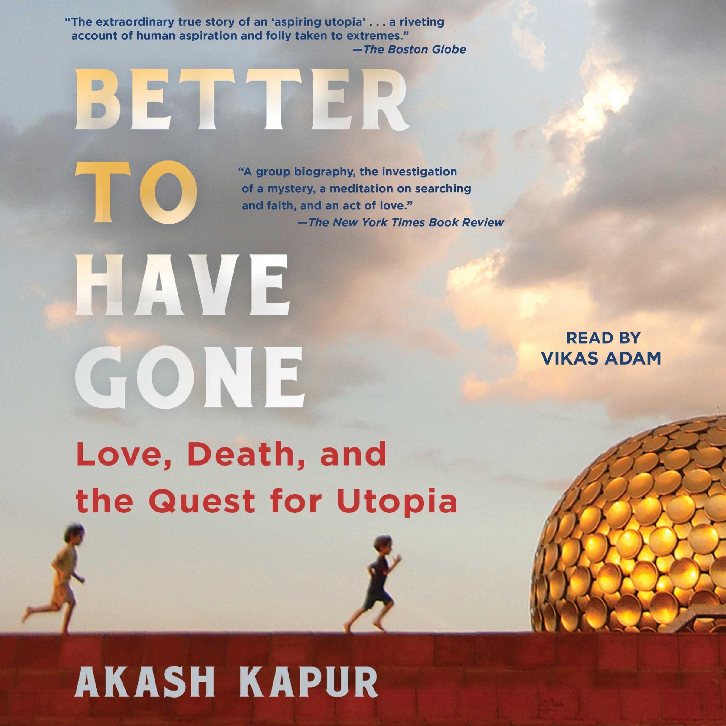 Cover art for Better to Have Gone