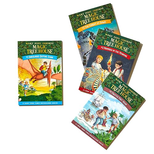 Miniatura 4 de Tapa dura Magic Tree House colección  1 El misterio de la casa en el árbol con 4 historias ilustradas