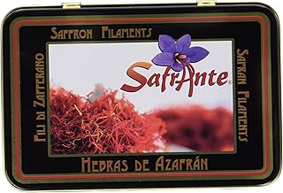 Safrante Pure Spanish Saffron Tin, 1 Ounce (28.35 Grams)