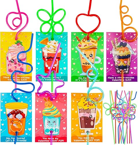 28 tarjetas del dĂa de San ValentĂn para niños y escuelas con lazo loco Bendy reutilizables, juguetes a granel, premios de clase, regalos de fiesta 28 tarjetas del dĂa de San ValentĂn para niños y escuelas con lazo loco Bendy reutilizables, juguetes a granel, premios de clase, regalos de fiesta