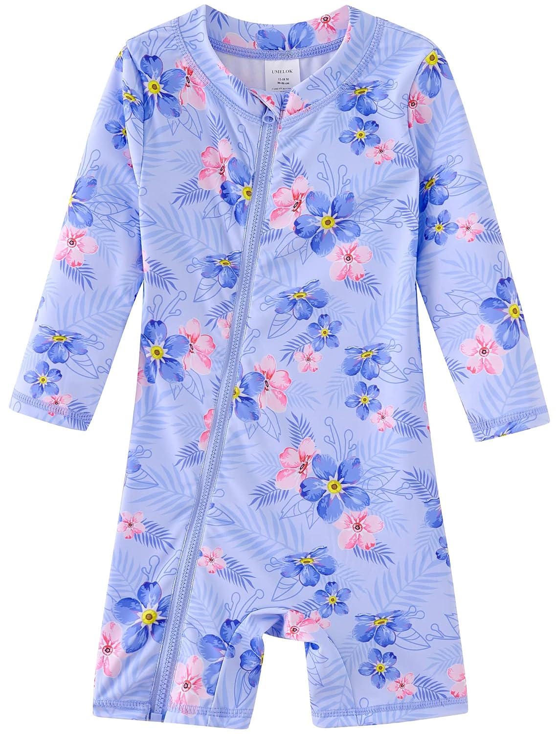 UMELOK Baby Girls' One Piece Swimsuit Full Zip UPF 50+ Sun Protection Swimwear Rash Guard Swim Suit - Review, Price and Buying Guide
