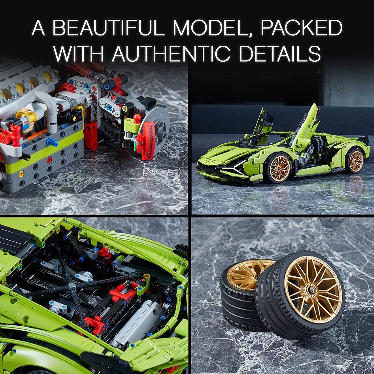 Amazon.co.jp: KCGNBQING LEGO Technic Lamborghini 42115の