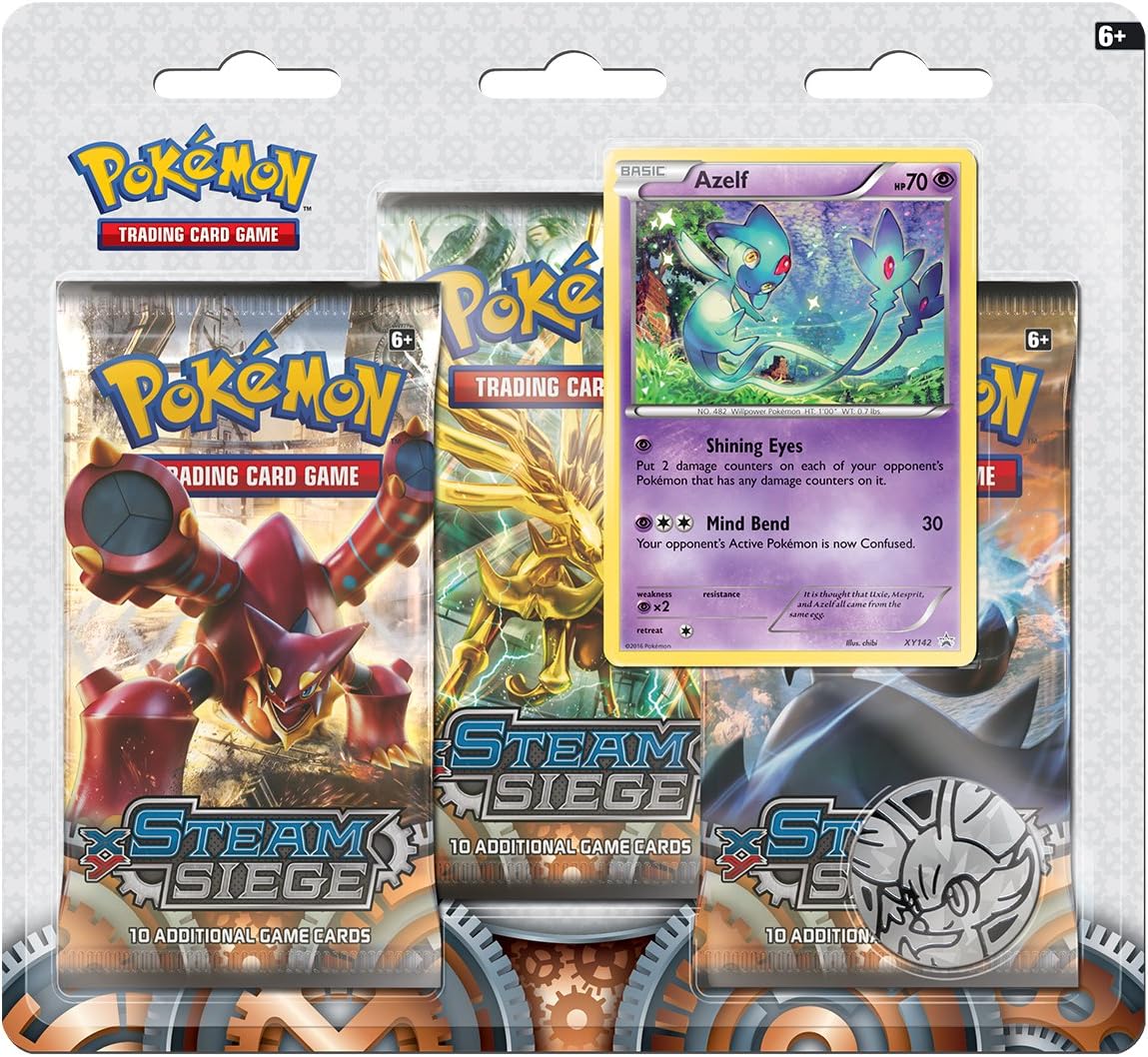 Pokemon: XY Steam Siege 3 Pack Blister