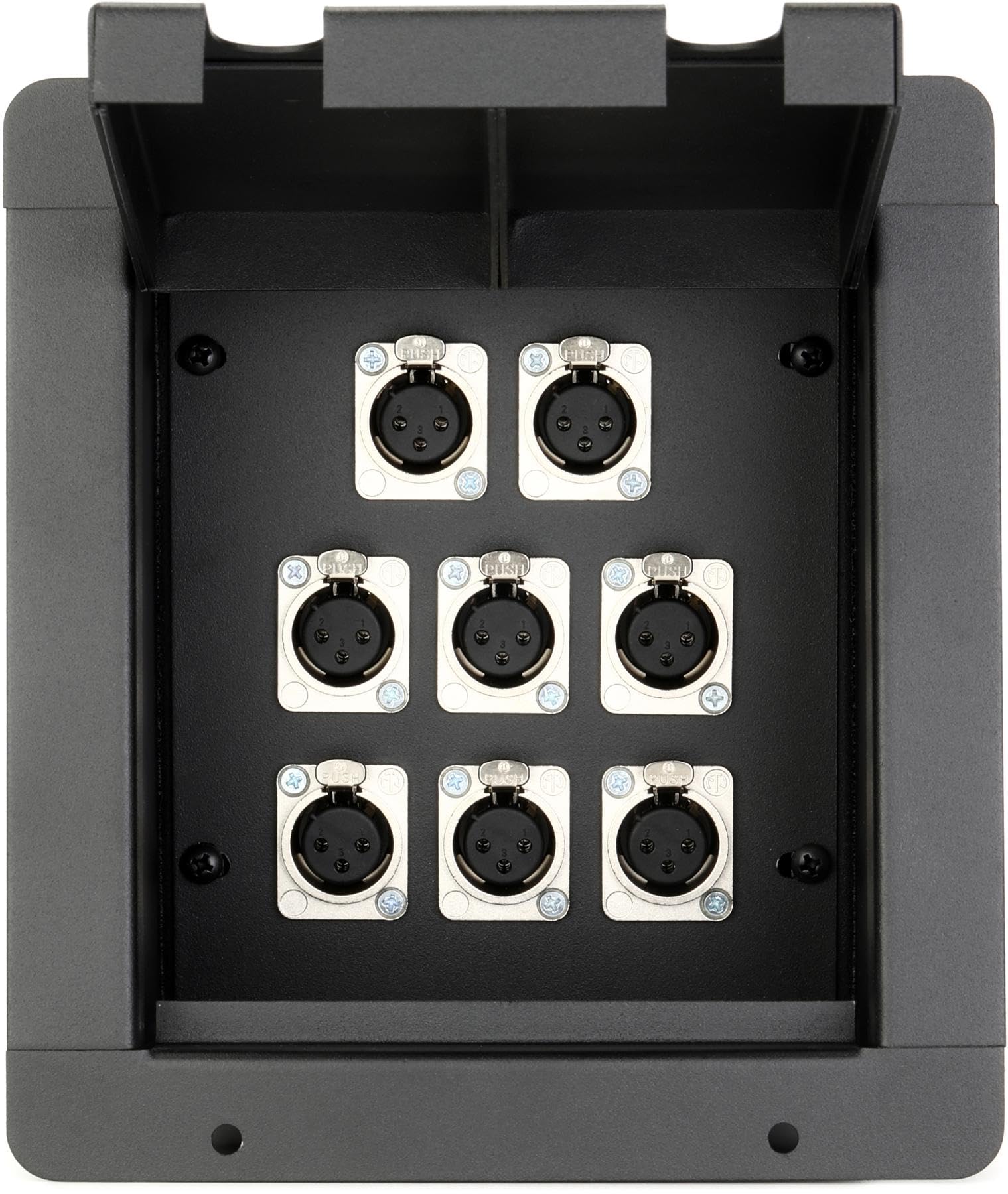 Amazon.com: Pro Co Sound PM8XF Recessed Floor Box, 8) XLR Female