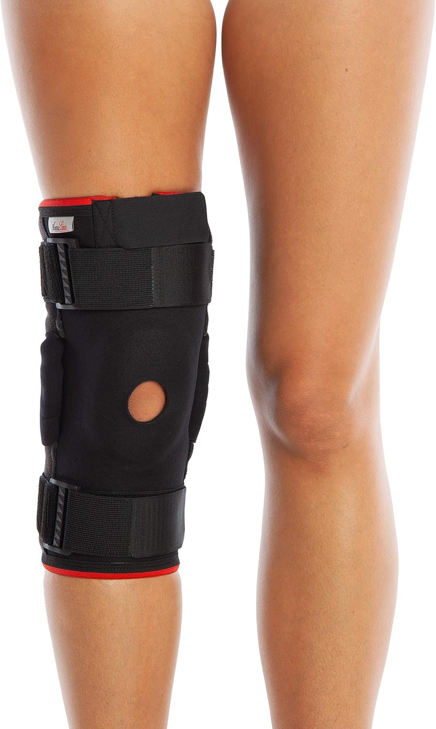 ArmoLine Adjustable Hinged Knee Brace Neoprene Open Patella Ligament