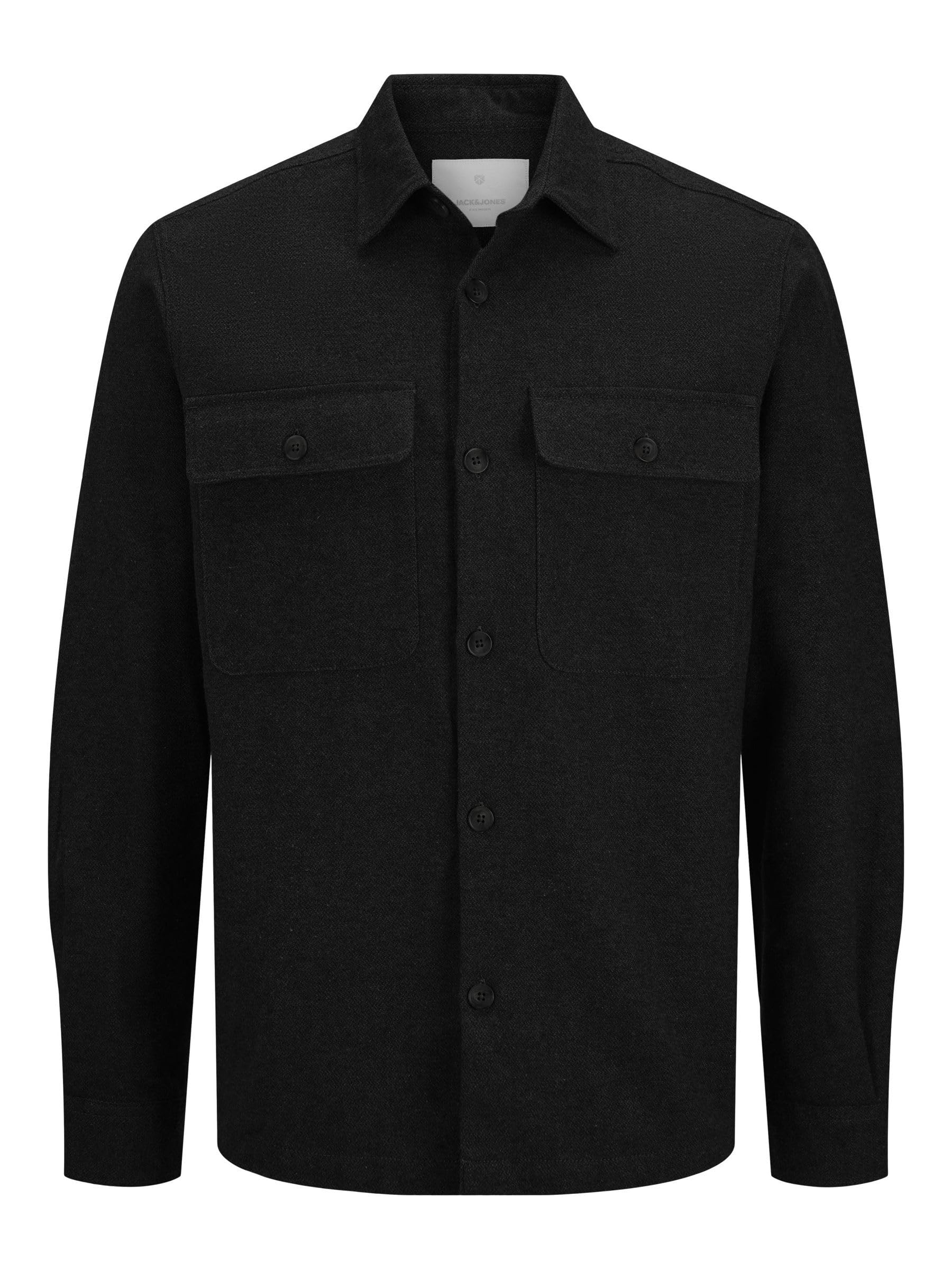 JPRRAYMOND MELANGE SOLID LS OVERSHIRT SN Gömlek Erkek