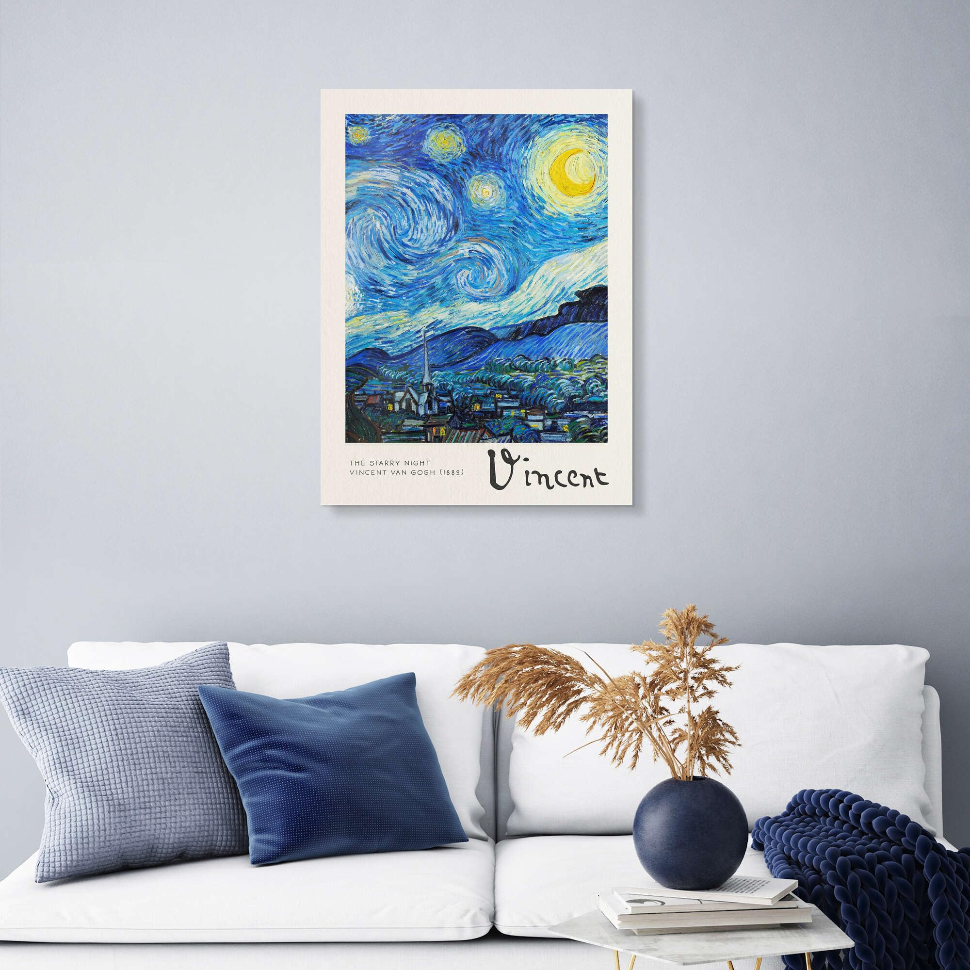Posterlounge Die Sternennacht Acrylglasbild