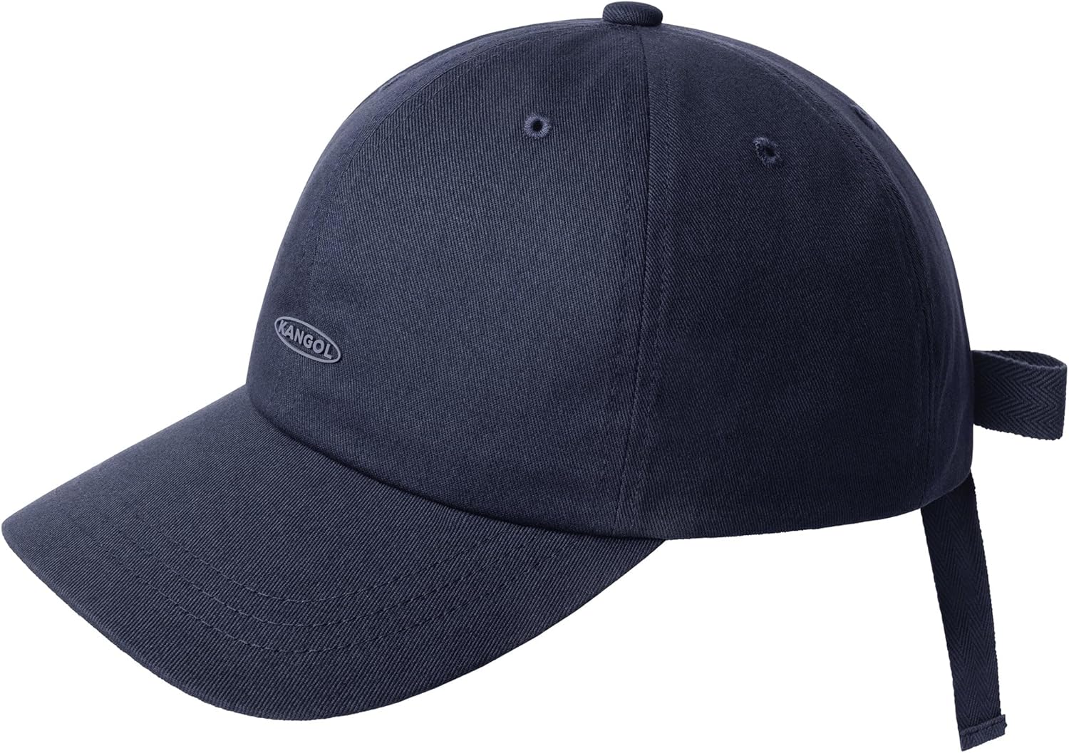 Kangol Demure Logo Baseball Cap Navy One Size