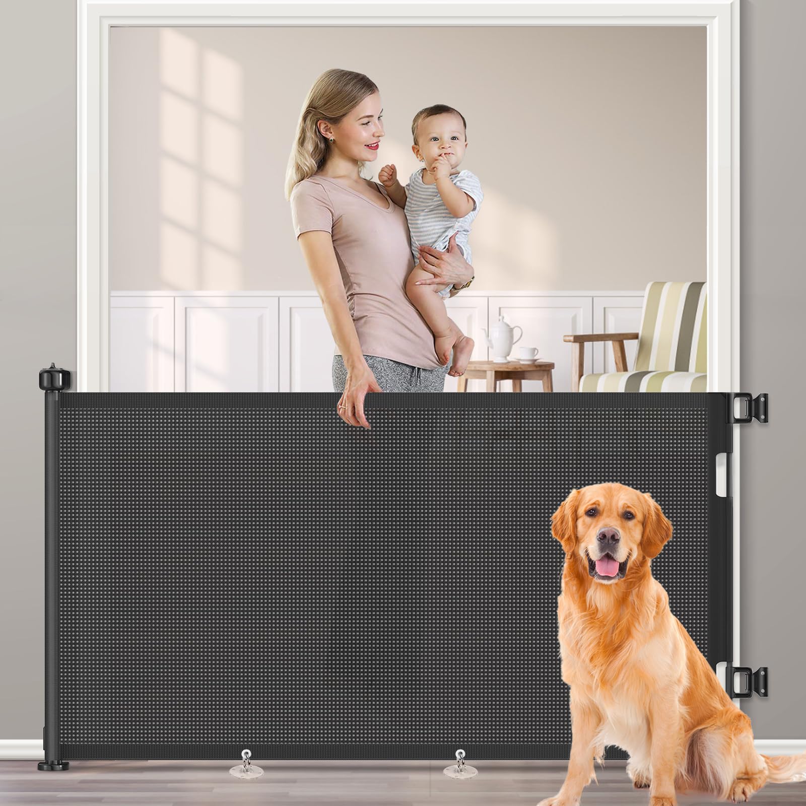 EZIGO 71 Inch Retractable Gate