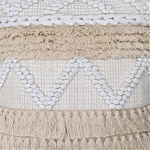 Vista 33 de Trade Star Fundas de cojín bohemias 100% de algodón, decoración de otoño natural, fundas de almohada de primavera para ropa de cama, hermosa funda