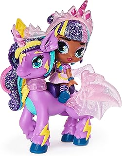Hatchimals Pixies Riders, Moonlight Mia Pixie and Unicornix Glider Set with Mystery Feature