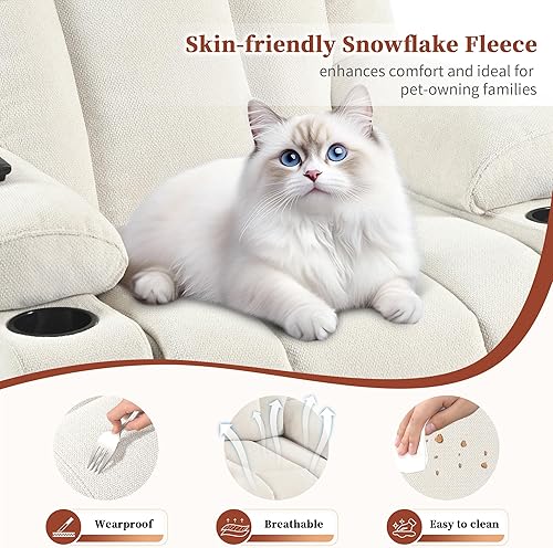 Miniatura 9 de Silla reclinable grande para personas mayores con reposapiés extendido, sillas elevadoras eléctricas de asiento profundo, fácil control remoto,