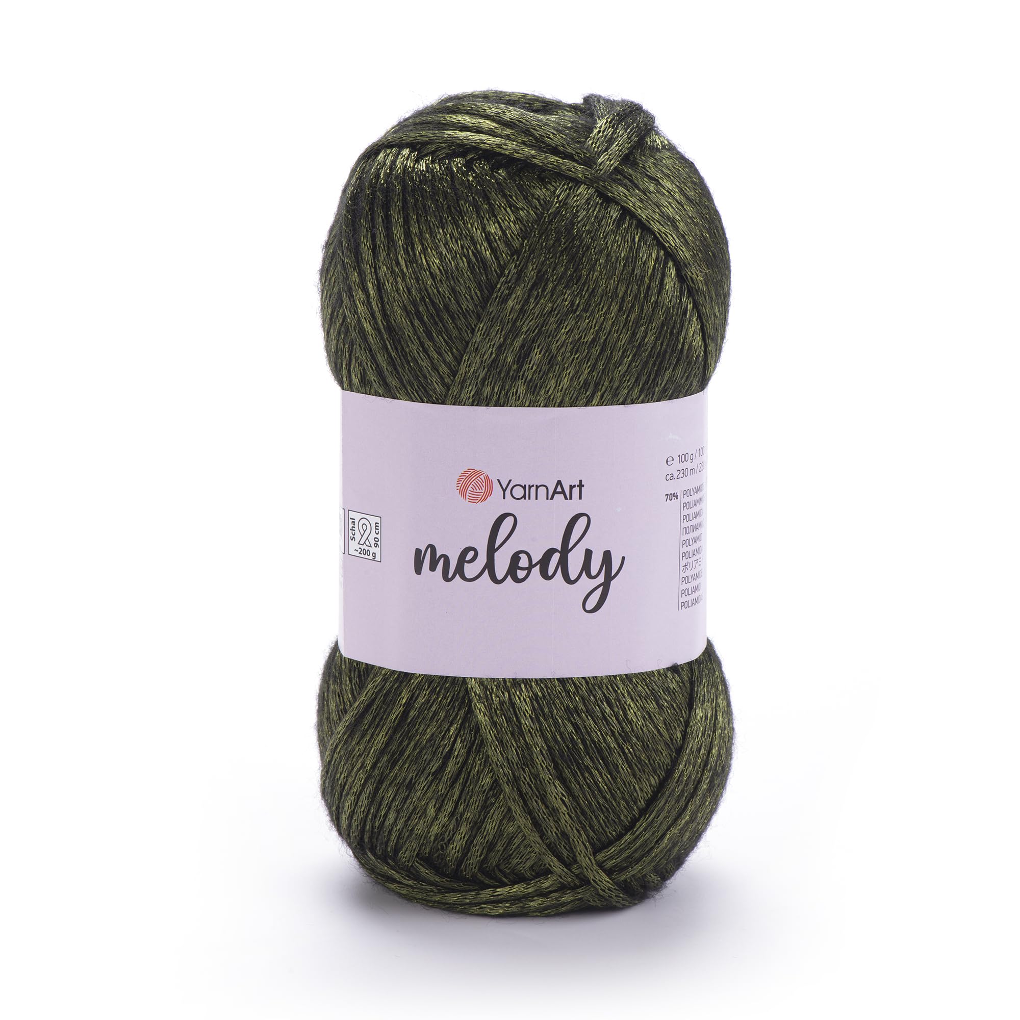 YarnArt Melody fibra de tejer suave que no pica para pieles sensibles