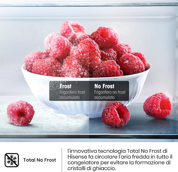 Hisense FV191N4AW2 Freezer Verticale con display LED, Total No frost, 155 L, Inox - 5