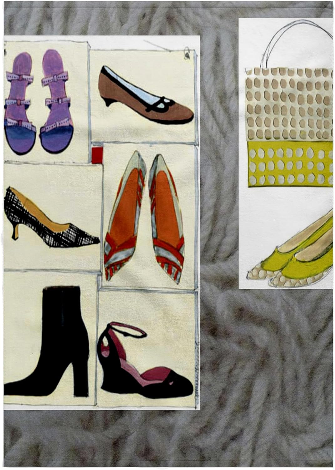 3dRose Not Enough Shoes 22x30 Bath Hand Pool Towel