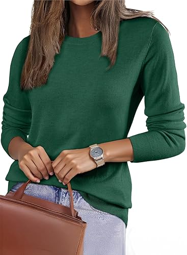EVALESS Spring Sweaters for Women 2026 Trendy Wool Blend Sweaters