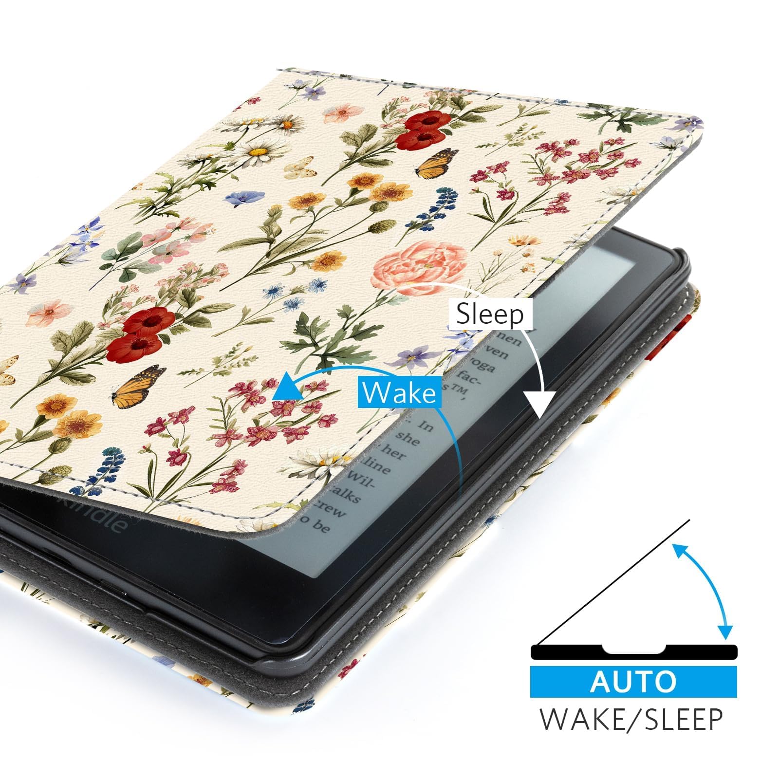 Amazon.com: CoBak Case with Stand for Kindle Paperwhite 12th Gen