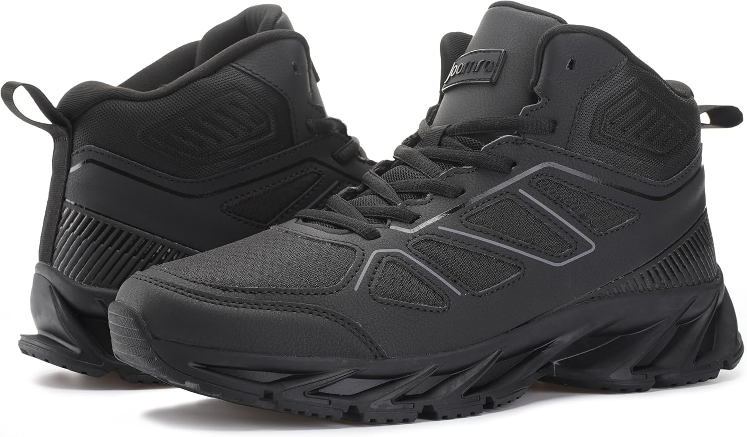 Joomra Men's Stylish Sneakers High Top Athletic-Inspired Shoes