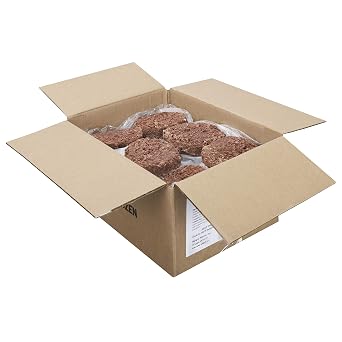 Hungry Planet BeefTM Premium Burgers، نباتي/نباتي 10 رطل، 30/5.3 أونصة برجر