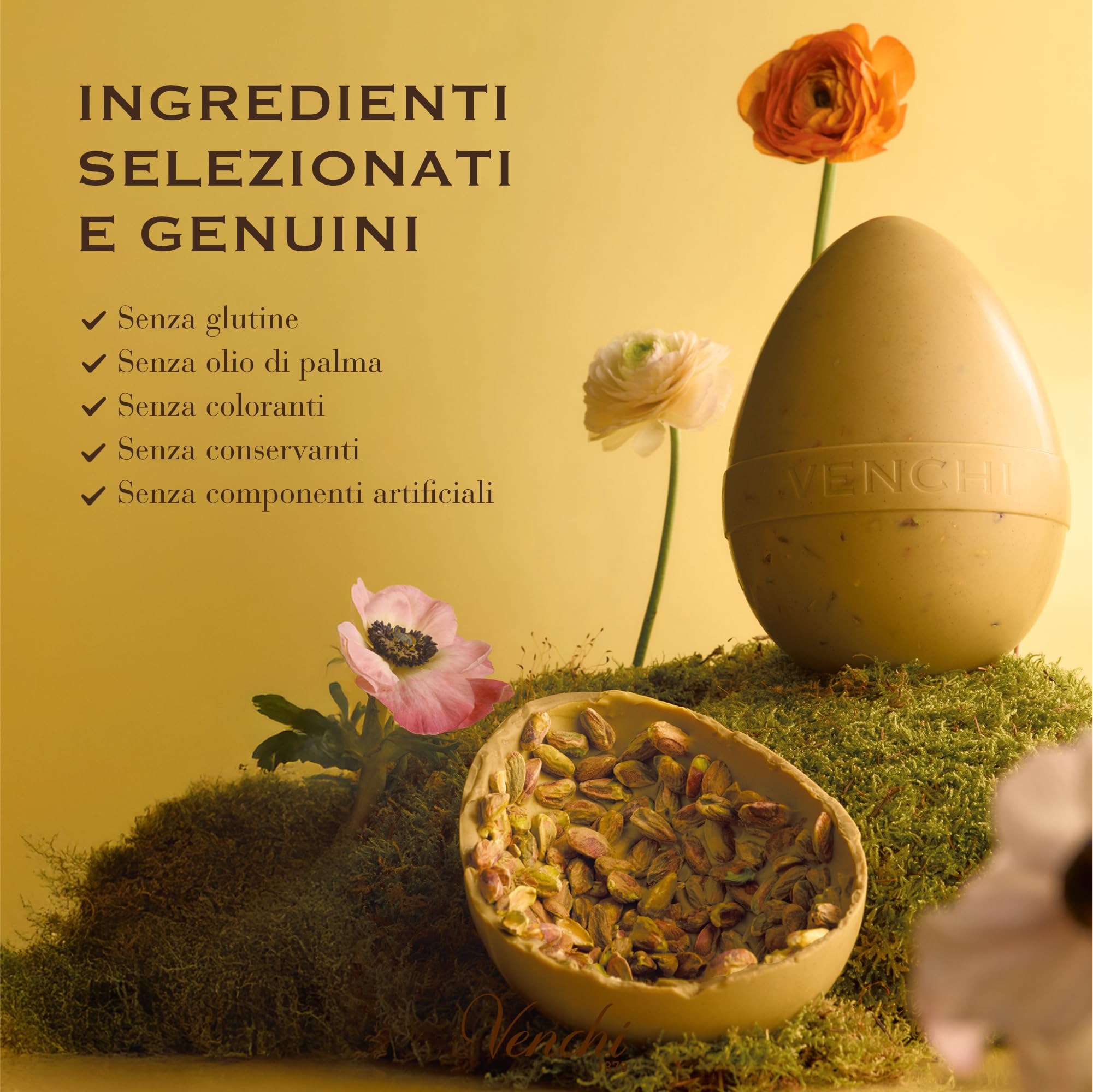 Venchi - Uovo di Cioccolato, Gusto Cioccolato al Latte, con Sorpesa e Zainetto per Bambini e Teen, Senza Glutine, 220 gr, Collezione Pasqua, Idea Regalo
