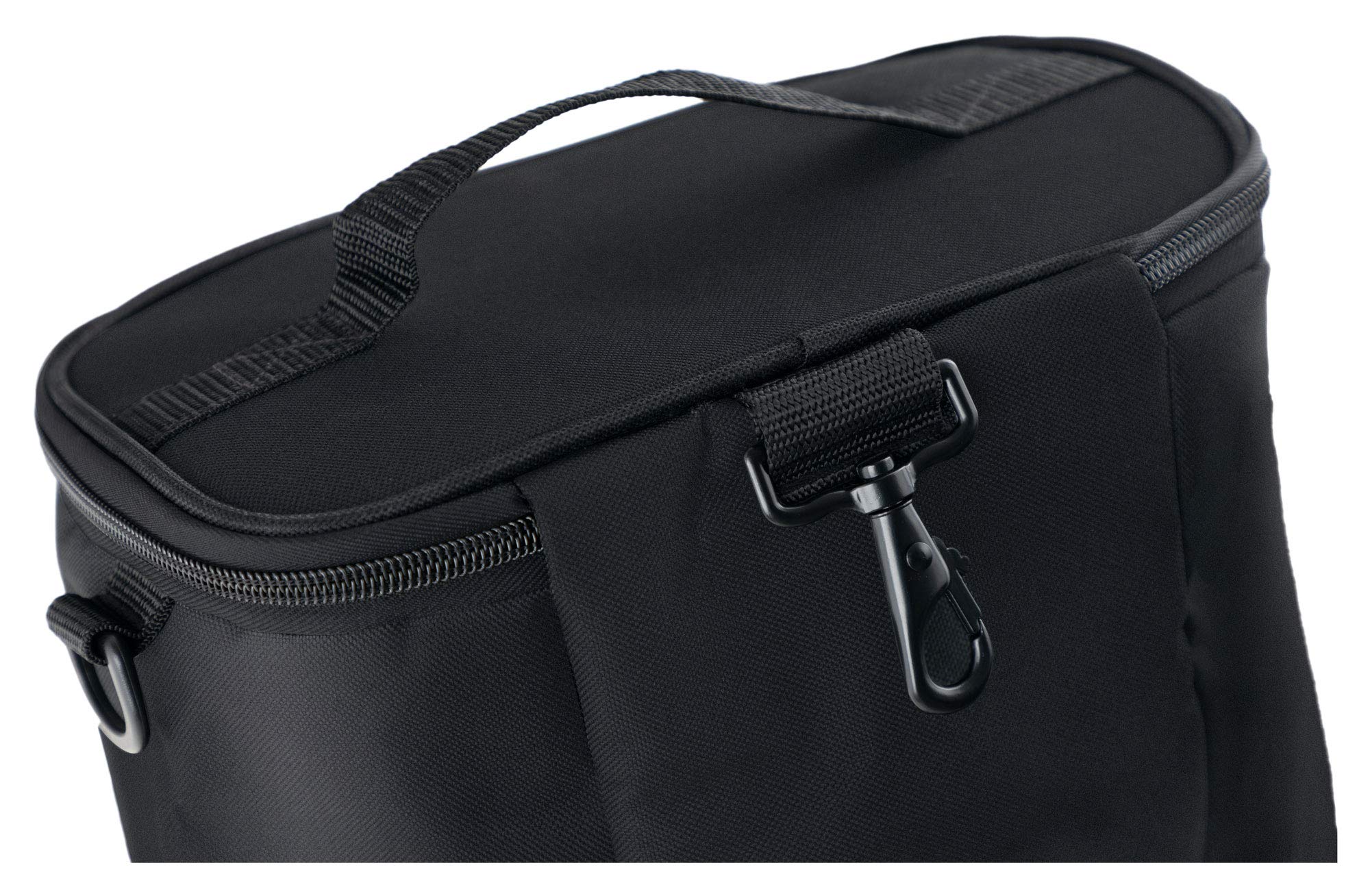 Classic Cantabile Bolsa Multifuncional Pequeña - Para hasta 3 sordinas y otros accesorios - Separadores ajustables - Completamente acolchada - negra