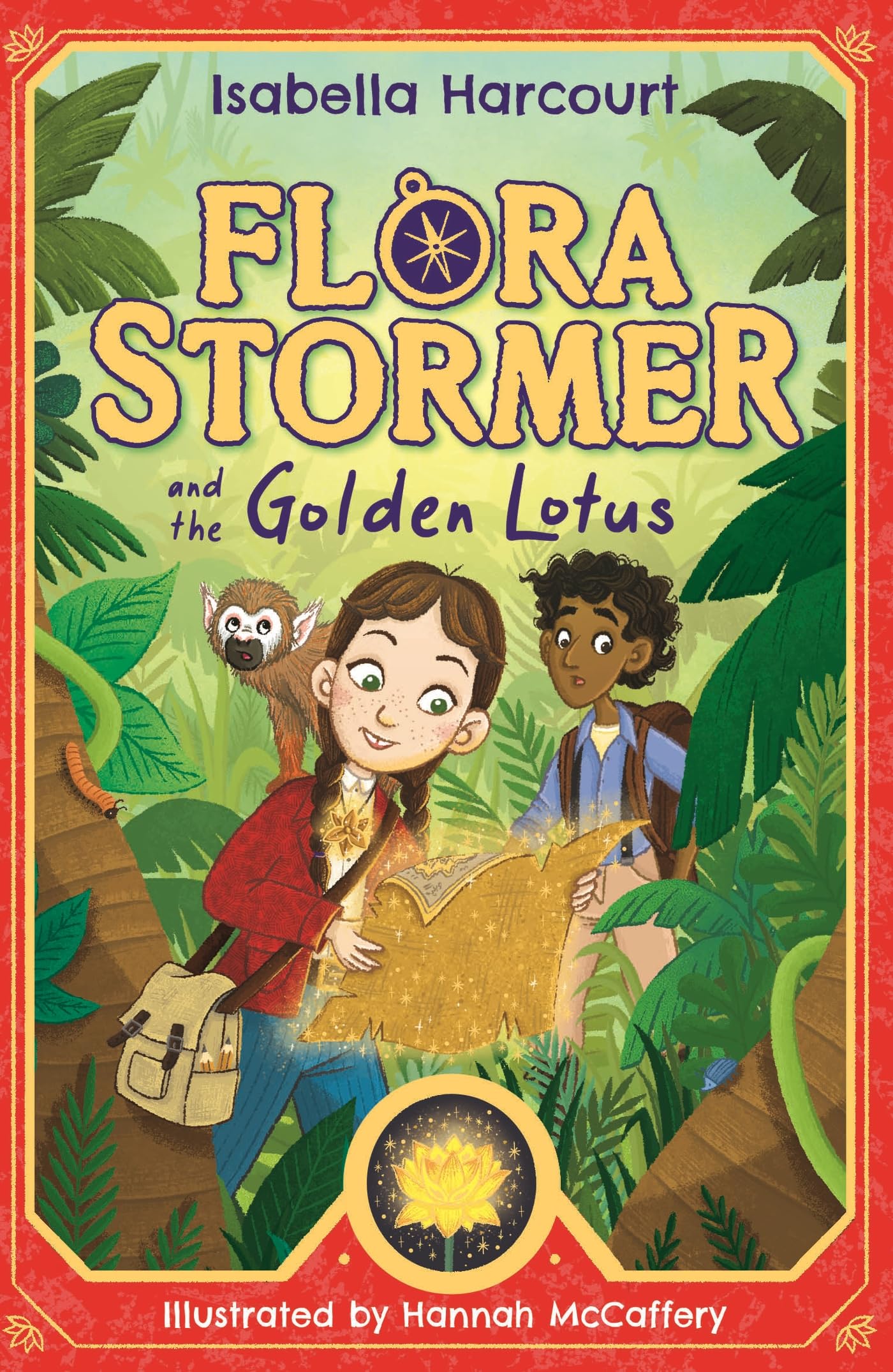 Flora Stormer and the Golden Lotus by Isabella Harcourt PAPERBACK 9781408370018